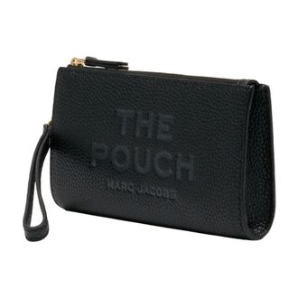 Marc Jacobs Womens Clutch Black Cowhide Wallet
