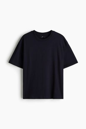 H&M T-Shirt in Relaxed Fit - Blau