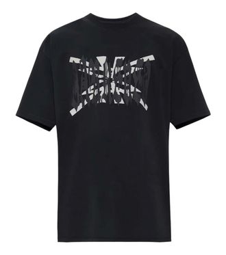 44 Label Group Black Graphic Crew Neck T-Shirt