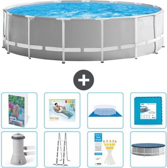 Intex Piscina Prism Frame Redonda - 457x122 Cm - 9-piezas S651
