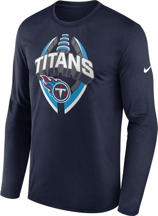 Nike Tennessee Titans Legend Icon Nike Mens Dri-FIT NFL Long-Sleeve T-Shirt in Blue | NKHT41S8F-NCF