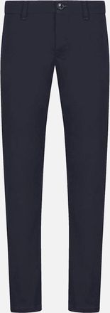 A|X Armani Exchange Mens Slim Fit Navy Chino Trouser