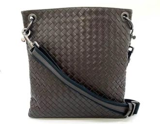 Bottega Veneta Pre-owned Fabric shoulder-bags - Dames - Vintage Schoudertas - Bruin - ONE Size - Vintage