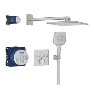 GROHE Grohtherm smartcontrol Perfect showerset compleet supersteel