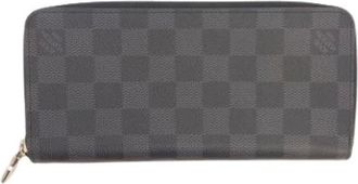 Louis Vuitton Pre-owned Wallets, male, Black, Size: ONE SIZE Pre-owned Long wallet (bi-fold)
