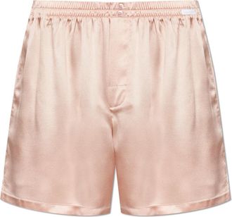 Dolce & Gabbana Zijden Lingerie Shorts - Heren - Onderbroek - Roze - XL - Ondergoed