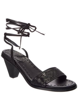 Frye Estelle Ankle Tie Leather Sandal