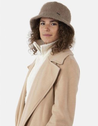 Barts Womens Barts Womens Lavatera Faux Fur All round Visor Winter Bucket Hat - Tan - Size: ONE size