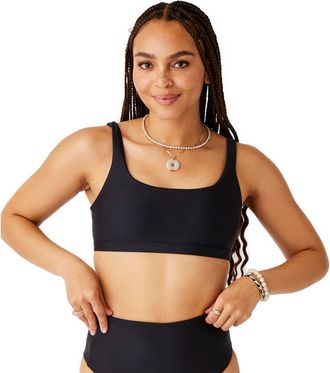 Carve Designs Korbyn Compression Top D-DD Cup in Black at Nordstrom, Size Medium