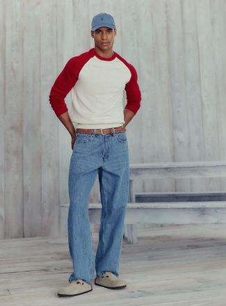 Levi's Mens 578 medium-blue jean Baggy fit