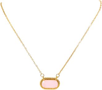 Generic Heart Adjustable Length Pendant Necklace For Women (2x1cm)