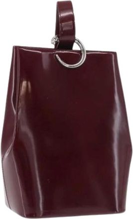 Cartier Pre-owned Shoulder Bags, female, Red, Size: ONE SIZE Pre-owned Leather Shoulder Bag