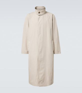 The Row Nivara cotton poplin coat