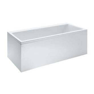 Laufen Laufen Pro - Ba&ntilde;era Con Construcci&oacute;n Y Panel Frontal A La Izquierda, 160x70 Cm, Blanco H2339550000001