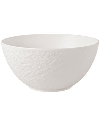 Villeroy & Boch Manufacture Rock Blanc Salad Bowl