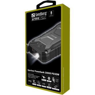 Sandberg Banco De Energ&iacute;a Sandberg Survivor 20000 Pd30w