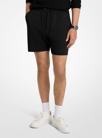 Michael Kors Logo Pocket Cotton Blend Shorts