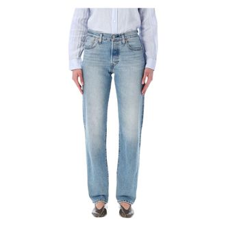 Levi's Straight Jeans, female, Blue, Size: W25 501 90s Jeans