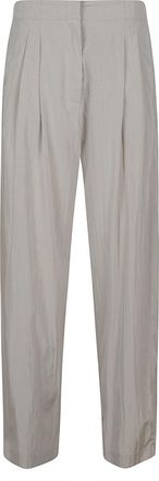 The Row Iven Pant Straight-Leg Pleated Pants