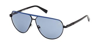 Timberland TB00028 Polarized 02D Mens Sunglasses Black Size 61