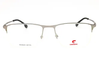 Carrera CARRERA8906 Metal Rectangular Eyeglasses - Silver