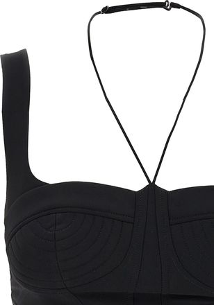 Nensi Dojaka Polyamide Tank Womens Tops