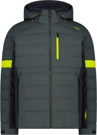 F.lli Campagnolo Giacca con Zip e Cappuccio - - Sport - Uomo - Grigio - M