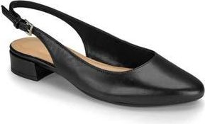 Easy Spirit Cassius Slingback Flat in Black 001 at Nordstrom Rack, Size 9.5