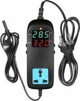 OEM Termostato Para Caldera, Termostato Electr&oacute;nico, Controlador De Temperatura Con Pantalla Digital Led Y Enchufe