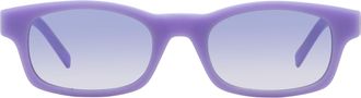Givenchy GV40032U Narrow Rectangular Sunglasses - Purple