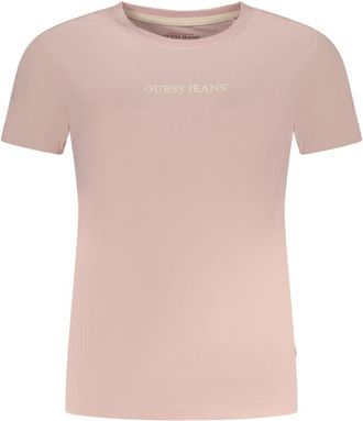 Guess Rosa Katoenen Dames T-Shirt