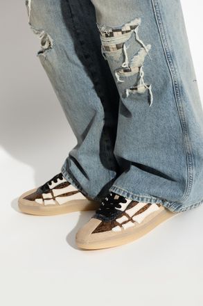Amiri Snake Pacific Bones Sports Shoes, Mens, Brown