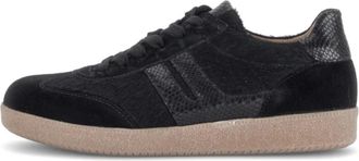 Gabor Sneaker Low - Dames - Sneakers - Zwart - 37 1/2 EU - Su&egrave;de - Schoenen
