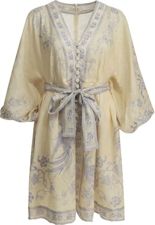 Zimmermann korte jurk Indra Plunge