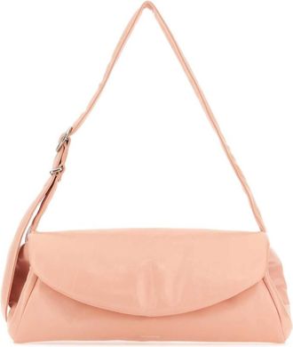 Jil Sander Light Pink Cannolo Grande Shoulder bag