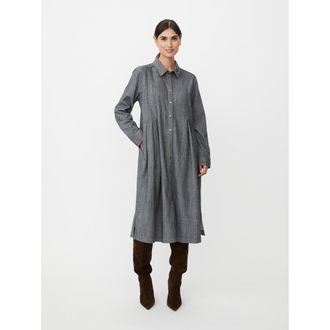 Masai Noveline Long Sleeve Shirt Dress in Dark Denim at Nordstrom, Size Xx-Large