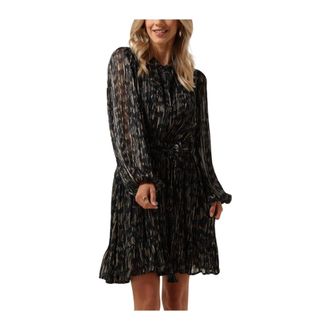 Notre-V Kleedjes, Dames, Veelkleurig, S, Polyester, Groene Mini Jurk