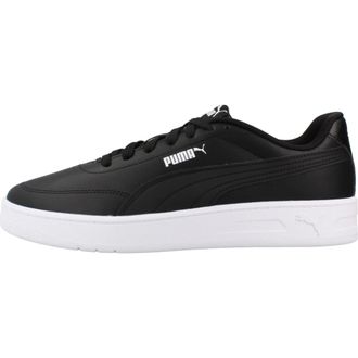 Puma Puma - Court Classic Clean - Heren - Sport - Zwart - Maat: 36 EU Synthetisch