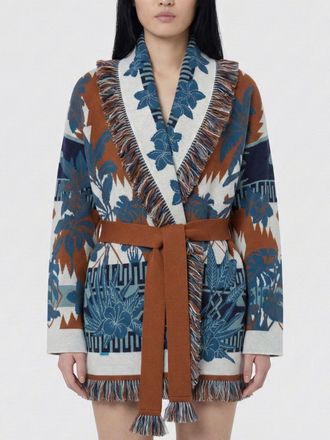 Alanui Cardigan Soul Alanui in cashmere con motivo etnico