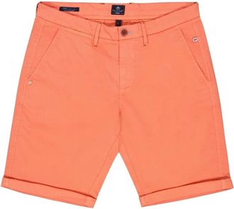 New Zealand Auckland Whale Bay Chino Shorts - Heren - Korte broeken - Oranje - Maat: W29 Katoen