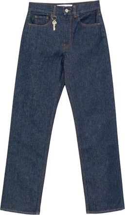 Carven Straight Jeans - Dames - Regular Fit Jeans - Blauw - XS - Jeans