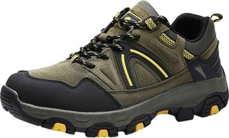 Generic Hiking Boots Mens Waterproof, Walking Boots Mens: Hiking Shoes Trail Running Shoe Breathable Cushioned Trainers Comfortable Waterproof Mens Trekking F