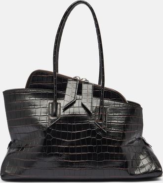 The Attico La Passeggiata Medium leather tote