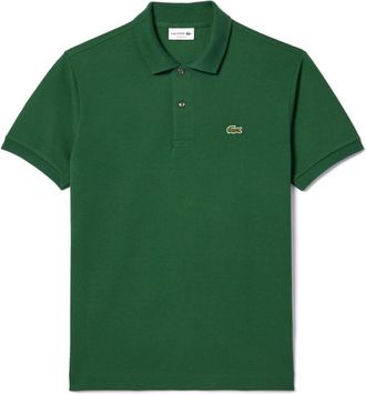 Lacoste Klassieke Piqu&eacute; Polo - Heren - Polos - Groen - L - Katoen - Tops