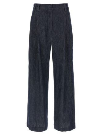 Brunello Cucinelli Wide Leg Jeans