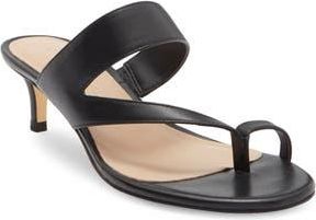 Stuart Weitzman Remy Slide Sandal in Black at Nordstrom Rack, Size 7.5