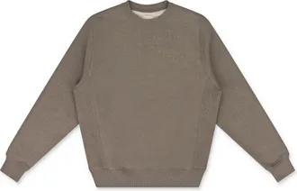 Aim&eacute; Leon Dore Brown Melange Uniform Crewneck Sweatshirt