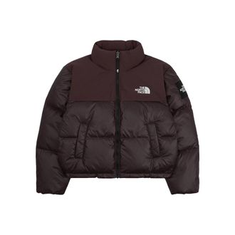 The North Face (WMNS) The North Face White Label Novelty Nuptse Down Jacket Asia Sizing Matte Cocoa Brown NJ1DP82K