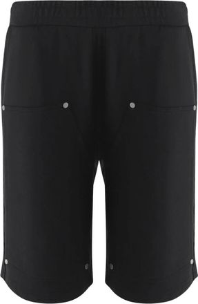 44 Label Group Cotton Shorts - Heren - Korte Broeken - Zwart - M - Katoen - Korte Broeken