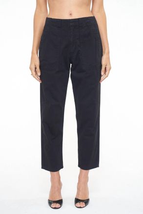 Pistola Denim Pamela High Rise Straight Trouser In Fade To Black